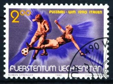 Liechtenstein 1990 Nr 987 gestempelt SA18F42
