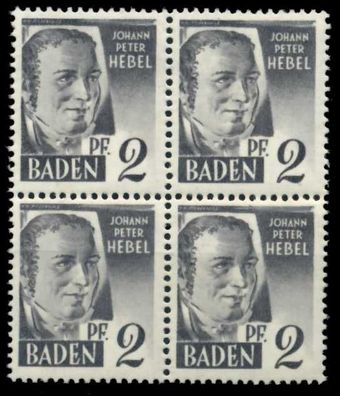 FZ BADEN 1. Ausgabe Spezialisiert Nr 1yvI postfrisch VI X6C0A7E