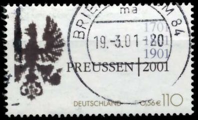 BRD 2001 Nr 2162 zentrisch gestempelt X6D930E