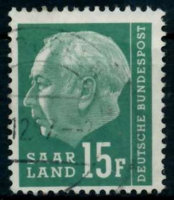 SAAR OPD 1957 Nr 415 gestempelt X958DC2