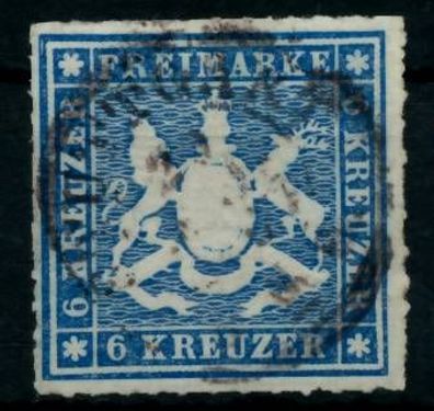 Württemberg Ausgabe VON 1865 68 Nr 32a zentrisch gestempelt X6BBBC6
