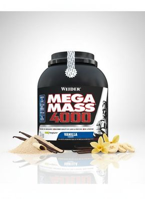 Weider Mega Mass 4000 - ab 3000g Dose verschiedene Geschmäcker