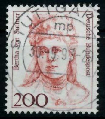 BRD DS FRAUEN Nr 1498 zentrisch gestempelt X73296E