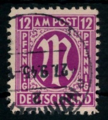BIZONE AM-POST Nr 7z gestempelt X760C7E