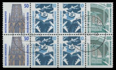 BRD BUND Heftchenblatt Nr HB 33 zentrisch gestempelt X81442A