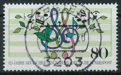 BRD 1987 Nr 1319 zentrisch gestempelt X854552