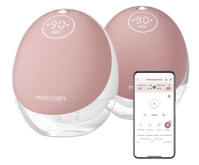 Momcozy M9 Mobile Milchpumpe Doppel mit Akku Aufbewahrungsbox - Kaufen