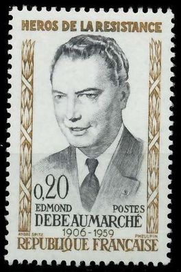 Frankreich 1960 Nr 1296 postfrisch X62562E