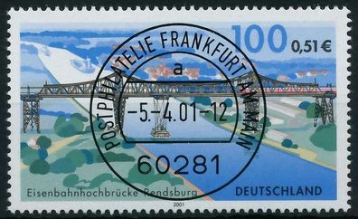 BRD BUND 2001 Nr 2178 zentrisch gestempelt X636DC2