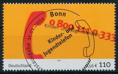 BRD BUND 2001 Nr 2164 ESST zentrisch gestempelt X636E76