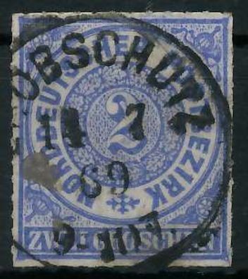 Norddeutscher BUND NDP Nr 5 zentrisch gestempelt X63B586