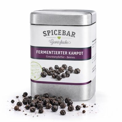 Spicebar Fermentierter Kampot Pfeffer, Gourmetpfeffer - Beeren 60g