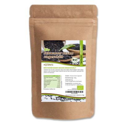 Mynatura Bio Schwarzer Sesam – (1000g)