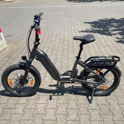 DERUIZ ebike 20 Zoll Faltrad Peridot Shimano 8 Gang mit 250W55Nm Hinterradmotor 500Wh