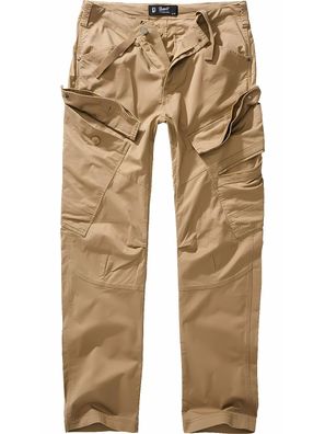 Brandit Herren Hose Adven Slim Fit Pants Camel