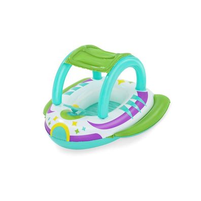 Bestway 34149 ÅÃ³dka Pojazd Kosmiczny z daszkiem do pÅywania 1.07m x 1.12m