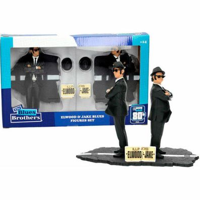 Blues Brothers Jake und Elwood Blister 2 Figuren 18cm