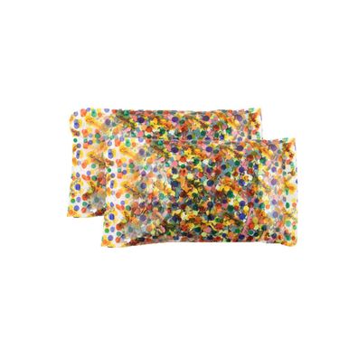 2x Konfetti je 100g mehrfarbig Festival Party Geburtstag Silvester Hochzeit Karneval