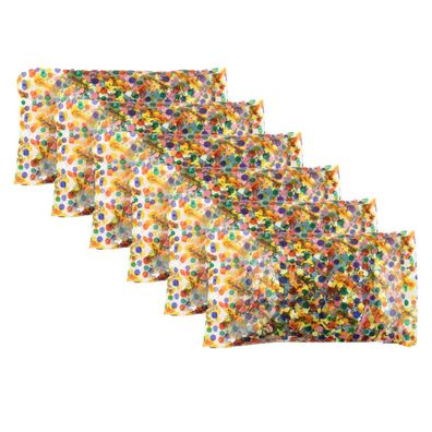 6x Konfetti je 100g mehrfarbig Festival Party Geburtstag Silvester Hochzeit Karneval
