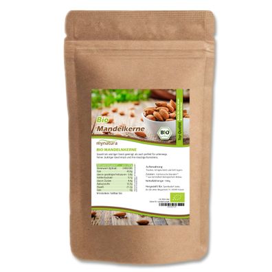 Mynatura Bio Mandelkerne - unbehandelt - Im Beutel (1kg)