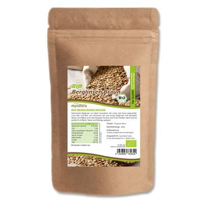 Mynatura Bio Berglinsen braun im Beutel (1kg)