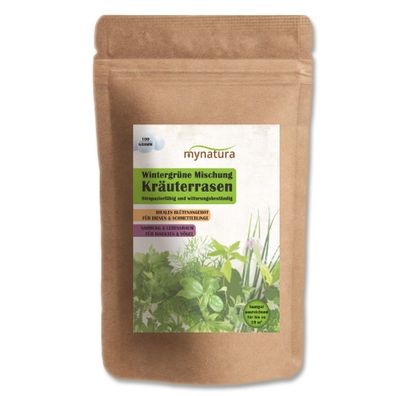 Mynatura Kräuterrasen Wintergrüne Mischung (100g)