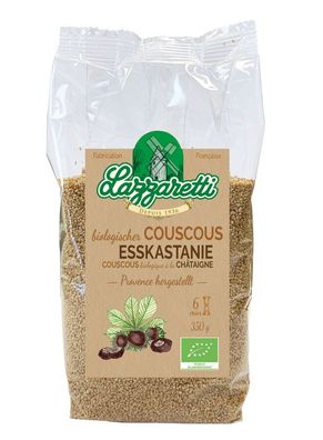 6x Lazzaretti Couscous MIT Biologischen Kastanien 350g