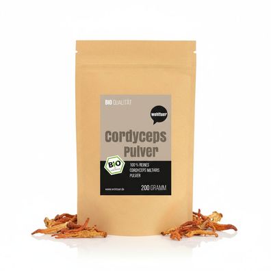 Wohltuer Bio Cordyceps Pulver Vitalpilz (200g)
