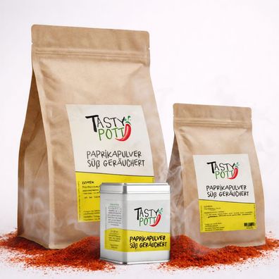 Tasty Pott Paprika Pulver geräuchert - im Beutel