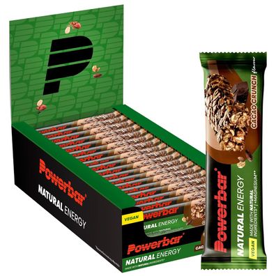 Powerbar Natural Energy Riegel - 18x40g - Vegane Energie Riegel + Magnesium