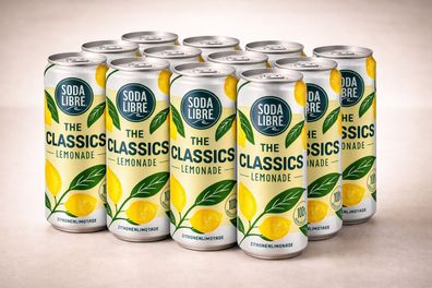 Lemonade Soda Libre The Classics Lemonade Zitronenlimonade 12 x 330 ml Dose ink