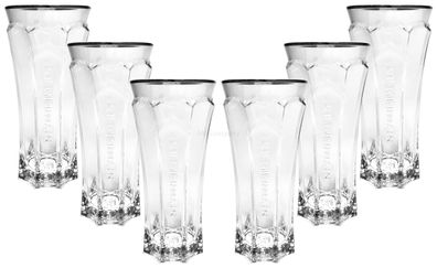 St Germain Likör Longdrink Cocktail Glas Gläser Set - 6 Stück