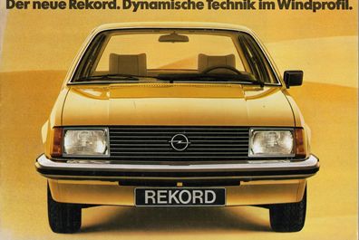 Der neue Rekord. Dynamische Technik im Windprofil, Prospekt