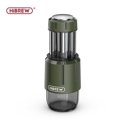 HiBREW H4D tragbare manuelle 2-in-1 kaffeemaschine,80ml Wassertankkapazität,8-15 bar