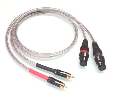 Sommercable -Corona- HighEnd Adapterkabel - XLR-Buchse auf Cinch - Schnell. Klar
