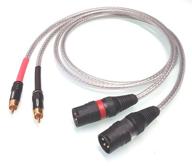 Sommercable -Corona- HighEnd Adapterkabel - Cinch auf XLR-Stecker - Schnell. Klar
