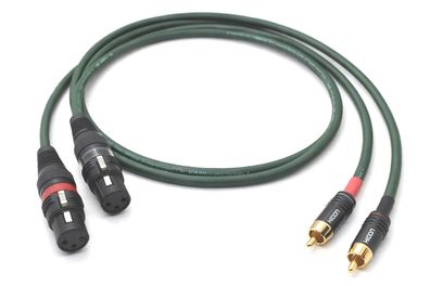 Sommercable -Albedo- Referenz Adapterkabel - XLR-Buchse auf Cinch - OFC