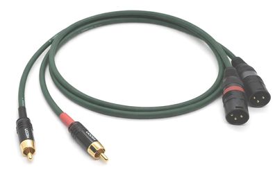 Sommercable -Albedo- Referenz Adapterkabel - Cinch auf XLR-Stecker - OFC