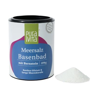 PuraVita Meersalz Basenbad, 270 g