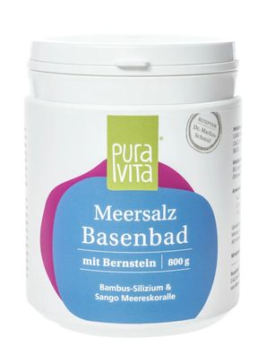 PuraVita Meersalz Basenbad, 800 g