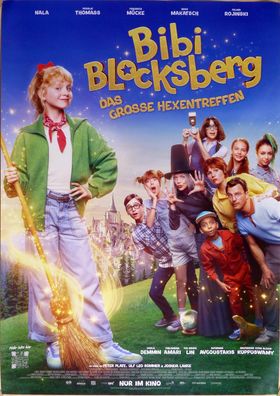 Bibi Blocksberg - Das große Hexentreffen - Original Kinoplakat A1 -Haupt - Filmposter