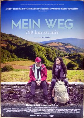 Mein Weg - 780 km zu mir - Original Kinoplakat A1 - Chris Haywood - Filmposter