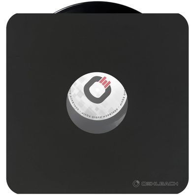 Oehlbach Vinyl Protect 25x Schallplatten Innenhüllen Schwarz Platten Hüllen LP