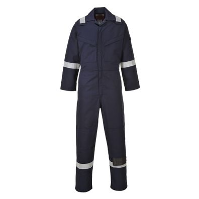 Portwest FR50 Herren Overall flammbeständig antistatisch Marineblau XL Tall
