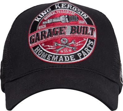 King Kerosin Trucker Cap mit Mesh-Einsatz Garage Built