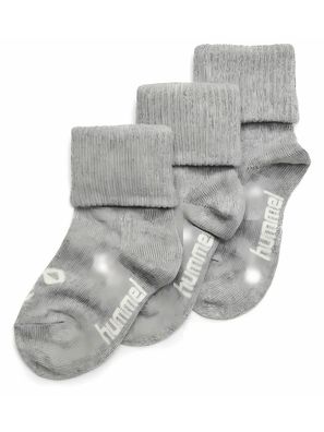 Hummel Kinder Socke Sora 3-Pack Sock Grey Melange
