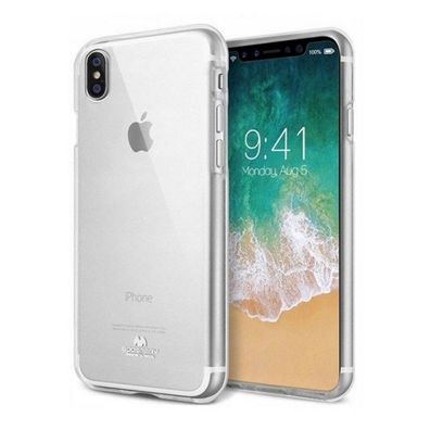 Mercury Clear Jelly kompatibel mit Apple iPhone 16 Plus Transparent Handyhülle
