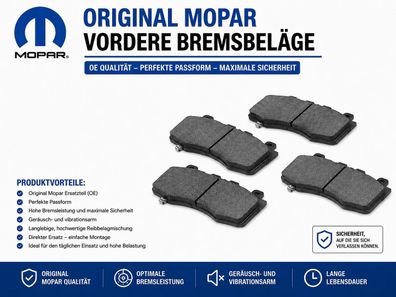 Bremsbeläge VA Grand Cherokee Trackhawk Bj:18-22 Durango 6.2L Bj:21-26 (mit 400mm