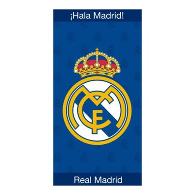 Real Madrid Strandtuch Blau Badetuch Handtuch Baumwolle 70 × 140 cm