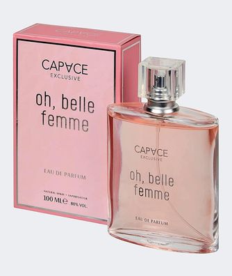Capace Exclusive Oh Belle Femme Eau de Parfum für Frauen, Sinnlich, Langanhalten